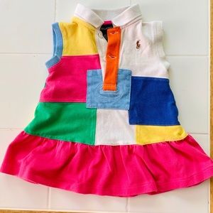 Ralph Lauren Patchwork Polo Dress